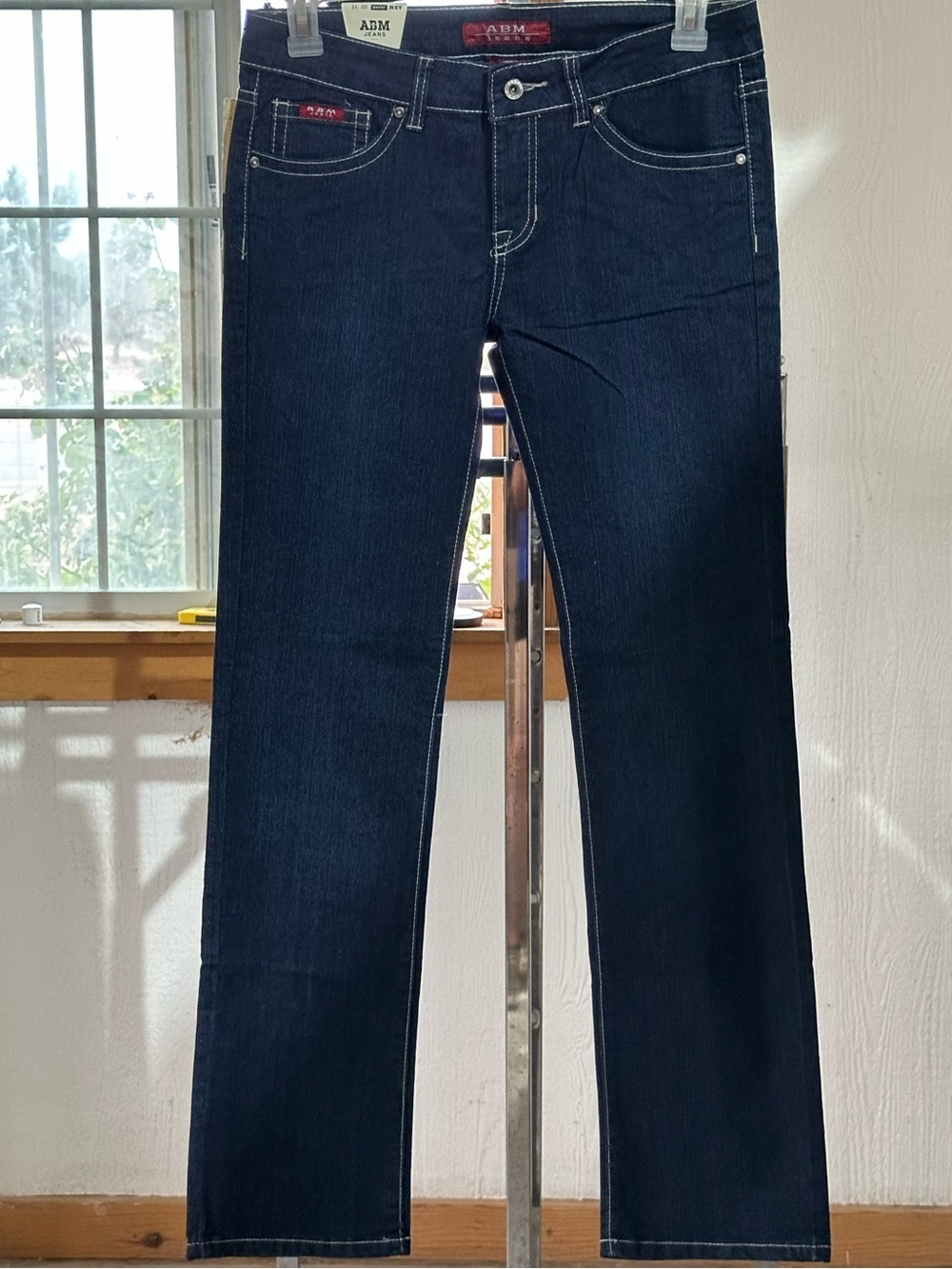 Dark Indigo Straight Leg Jeans 32”x32”